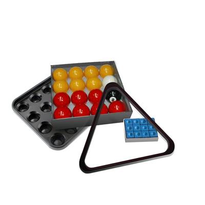 Pack billes de billard 2 couleurs ø50,8mm