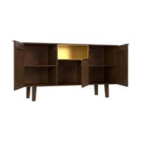 Stella buffet 3 portes 1 niche en bois de manguier
