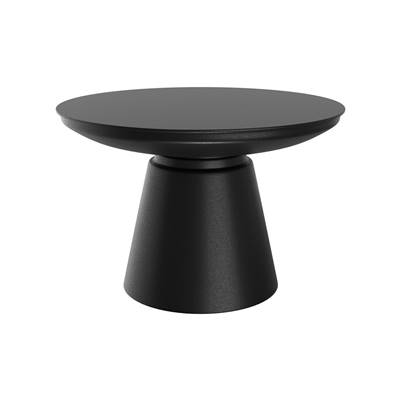 Wils table basse ronde en métal noir ø60