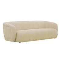 Vico canapé 3 places en tissu tweed sable