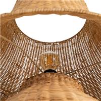 Fernande lampadaire en rotin tressé H99cm