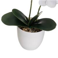 Flow fausse plante orchidée blanche