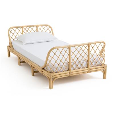 Riu lit enfant en rotin 90x190