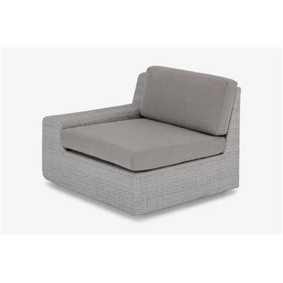 Cordon module canapé de jardin gris