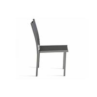 Ajaccio chaise de jardin gris clair