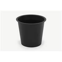 Nadda lot de 2 porte-plantes noir