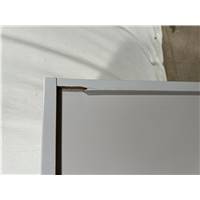 Elona table de chevet couleur gris clair et cuivre