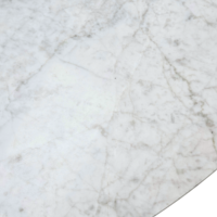 Nadara plateau de table en marbre blanc ø120