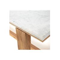 Campa table à manger marbre blanc