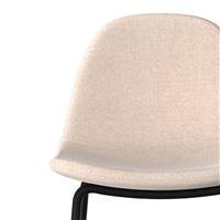 Vladi chaise ilot central tissu beige H66