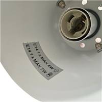 Lindy applique gris et cuivre
