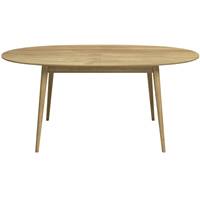 Epura table à manger en bois clair naturel 6-8 personnes 170x200cm