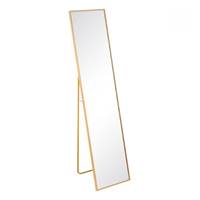 Torcy miroir sur pied en métal doré H151cm