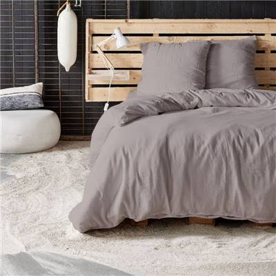 Ali parure de lit 240x260 en gaze de coton uni dune
