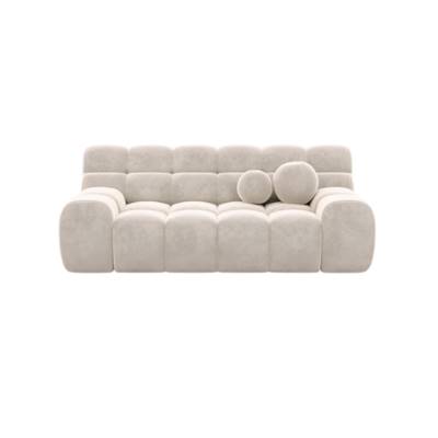 Boon canapé 2 places en velours crème