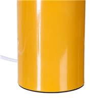 Mushy lampe de table champignon métal jaune moutarde H25cm