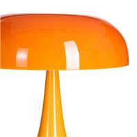 Nessa lampe de table donuts champignon orange H25cm