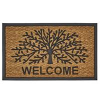 Brazil paillasson Life Tree fibre de coco et gomme 75x45
