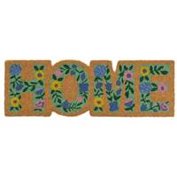 Flore tapis en fibre de coco coupé HOME fleur 75x25cm