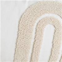 Arches coussin en polycoton motifs blanc arches 50x30cm