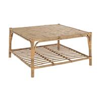 Safari table basse de jardin en bambou