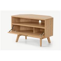 Jenson meuble TV d'angle couleur chêne