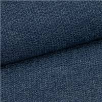 Gankeri canapé d'angle droit en tissu texturé bleu