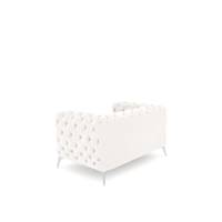 Bali fauteuil en velours sable