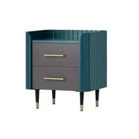 Lali table de chevet bleu canard
