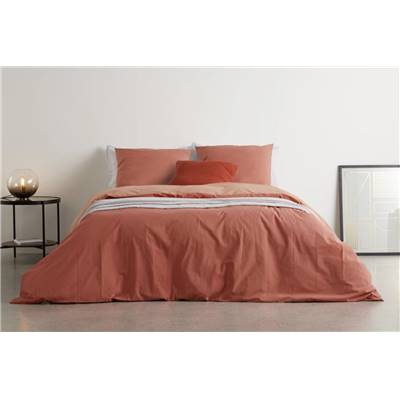 Solar parure de lit rose et rouge 155 x 220