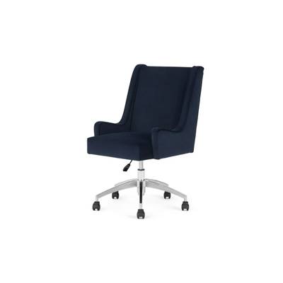 Higgs chaise de bureau bleu roi