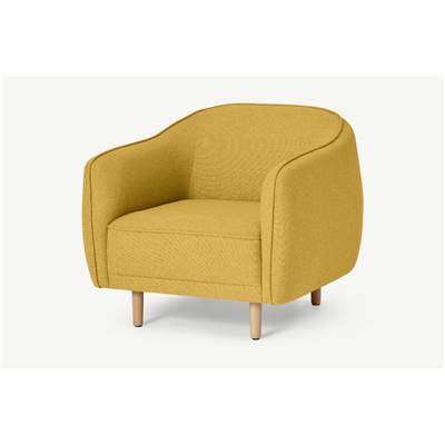 Haring fauteuil jaune
