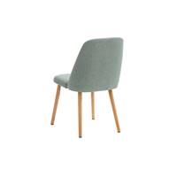 Vaja chaise tissu vert d'eau