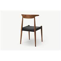 Klenno chaise cuir noir