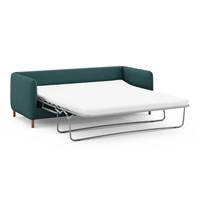 Saou canapé convertible coton mélangé vert eucalyptus