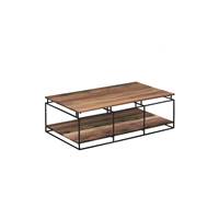 Gambie table basse mtal et bois