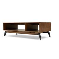 Lucien table basse bois de manguier foncé