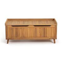 Boréal banc-coffre de rangement extérieur en acacia