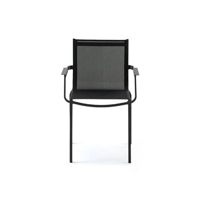 Byro fauteuil de jardin aluminium antractite