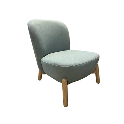 Horace fauteuil rembourré vert d'eau