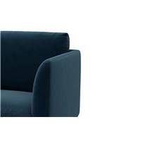 Marko fauteuil bleu nuit