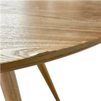 Orin table à manger ronde en bois clair 4 personnes ø105