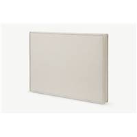 Burle tte de lit beige avoine 140