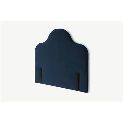Letty tête de lit 140cm bleu saphir