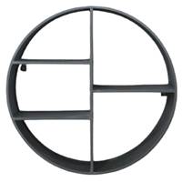 Little étagère ronde en métal 50cm