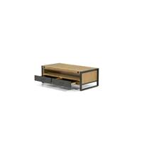 Kiko table basse acacia et métal