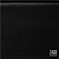 Lucce banc velours noir piètement métal noir mat