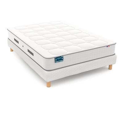 Adovli matelas 90x190 ressorts ensachés et mémoire de forme