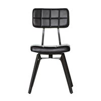 Mirage chaise en simili et mtal
