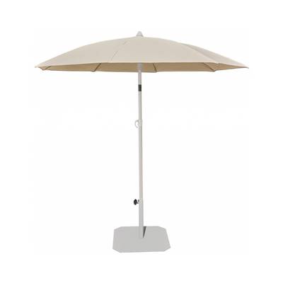 Ons parasol en toile crème ø190